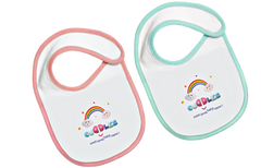 Cuddles Baby Pack of 2 Ultra Soft Cotton Bibs