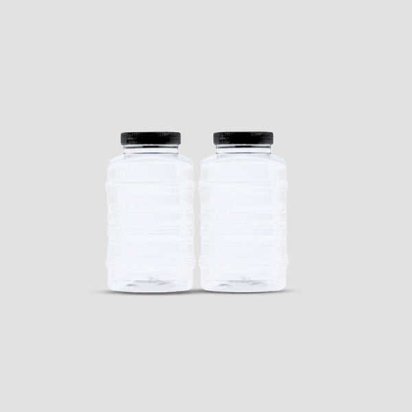 PACK OF 2 MEGA SQUARE JARS 2350ML