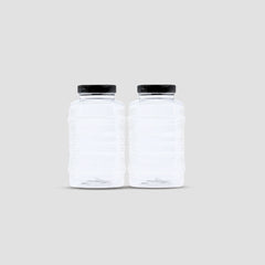 PACK OF 2 MEGA SQUARE JARS 2350ML