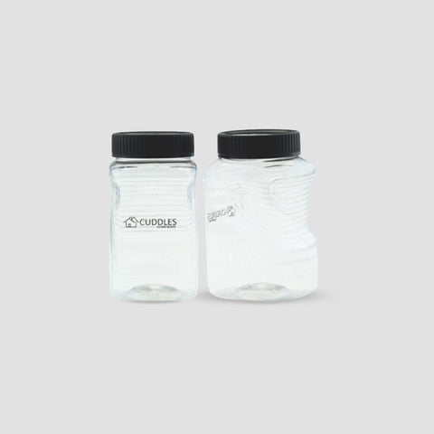 Cuddles Homeware Pack of 2  – 1200ml Easy Grip Design Jar