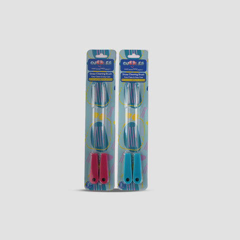 Cuddles Baby Pack of 2 Straw Cleaning Brush