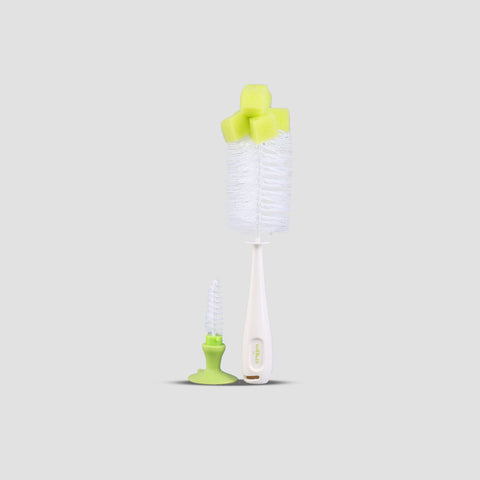 Cuddles Sponge Universal Feeding Bottle Brush 2 in 1