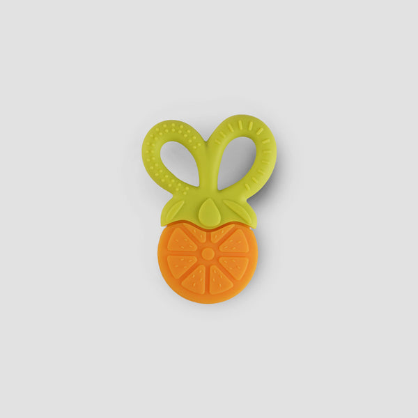 Cuddles Baby Soft Fruit Twin Color Silicone Teether