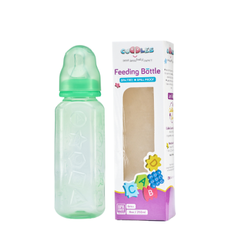 Cuddles Baby ABC Spill Proof Feeding Bottle 8oz/250ml