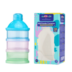 Cuddles Baby Milk Powder Container 3 Tier - 0 Month+