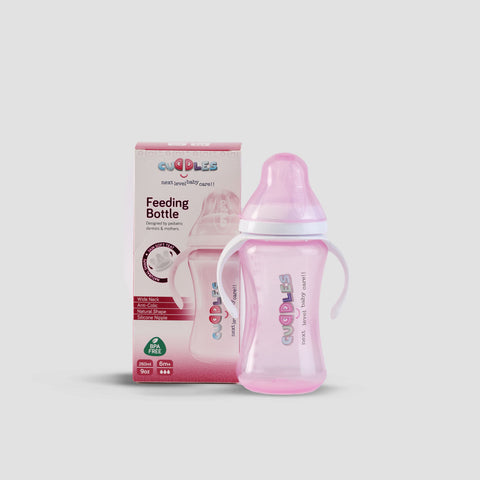 Cuddles Baby Natural Shape Anticolic Feeding Bottle 260 ml/9oz