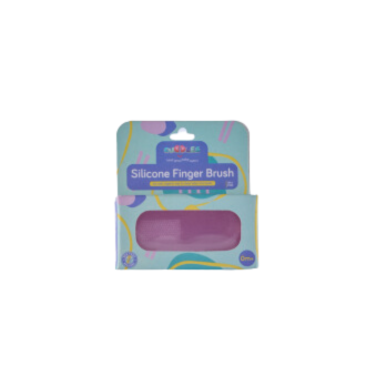 Cuddles Baby Silicone Finger Brush with Box