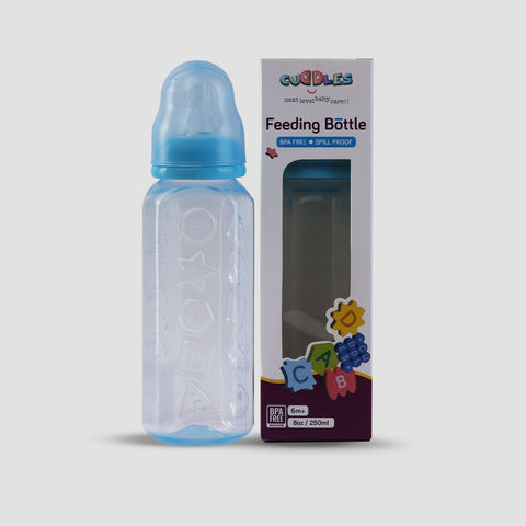 Cuddles Baby ABC Spill Proof Feeding Bottle 8oz/250ml
