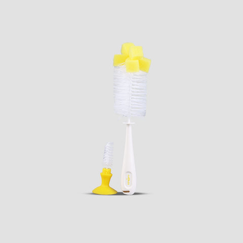 Cuddles Sponge Universal Feeding Bottle Brush 2 in 1