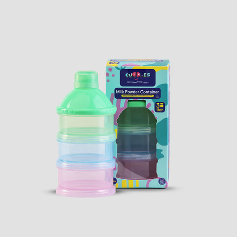 Cuddles Baby Milk Powder Container 3 Tier - 0 Month+