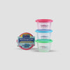 Cuddles Baby Pack of 3 Safe Food Storage Cups