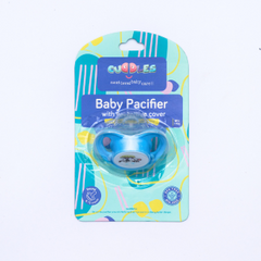 Cuddles Baby Pacifier With Protective Cap - Round Shape