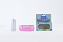 Cuddles Baby Silicone Finger Brush with Box