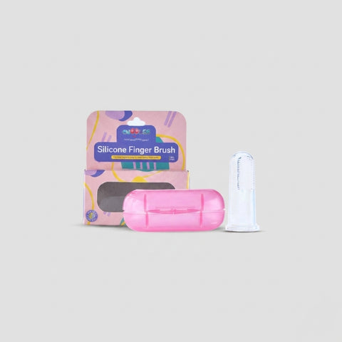 Cuddles Baby Silicone Finger Brush with Box