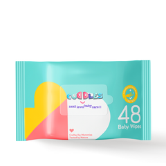 Cuddles Baby Wipes 48 Pcs Dermatologically Tested