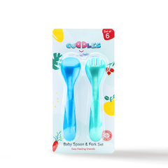 Cuddles Pack of 3 Spoon & Fort Set