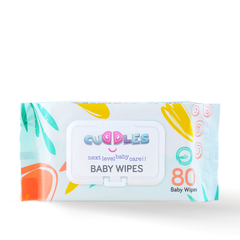Cuddles Baby Wipes 80 Pcs Dermatologically Tested