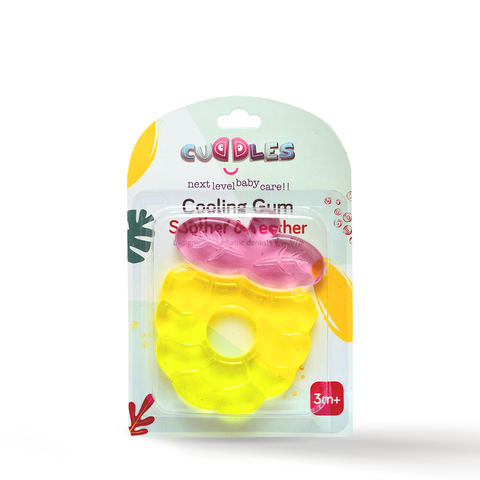 Cuddles Cooling Gum & Teether – PEAR